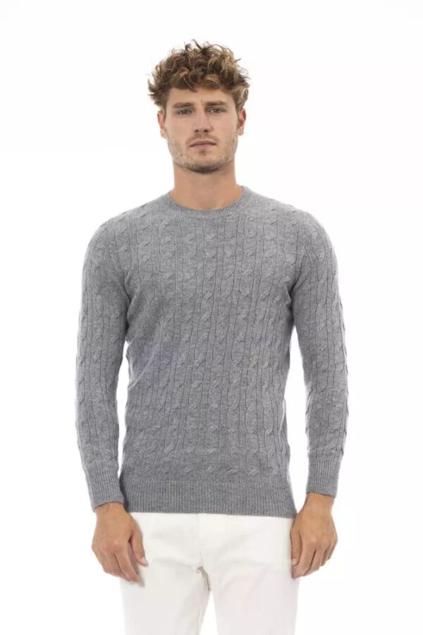 Køb Alpha Studio Grå Sweater billigt online tilbud