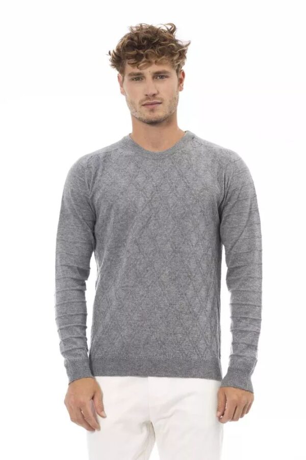 Køb Alpha Studio Grå Sweater billigt online tilbud