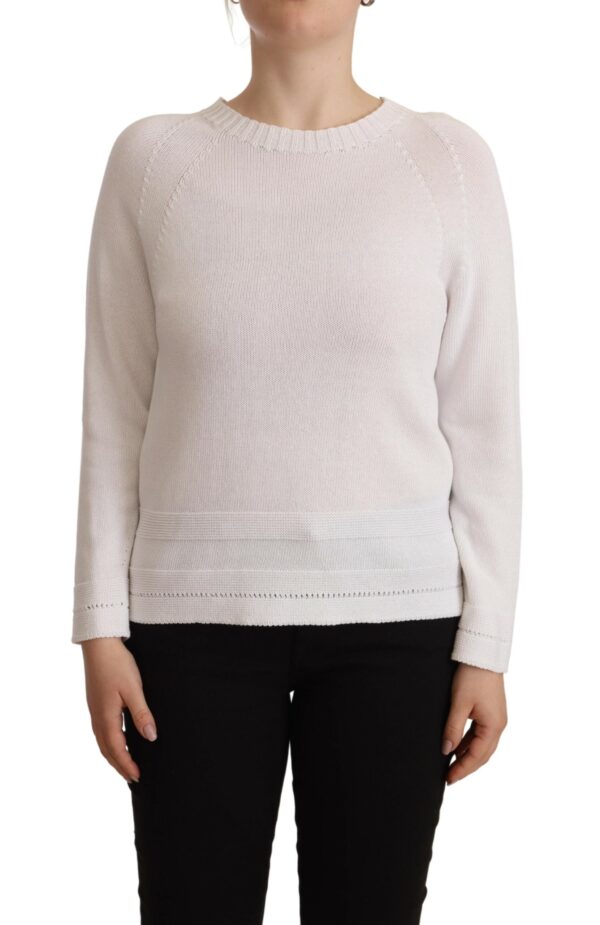 Køb Alpha Studio Hvid Sweater Pullover billigt online tilbud