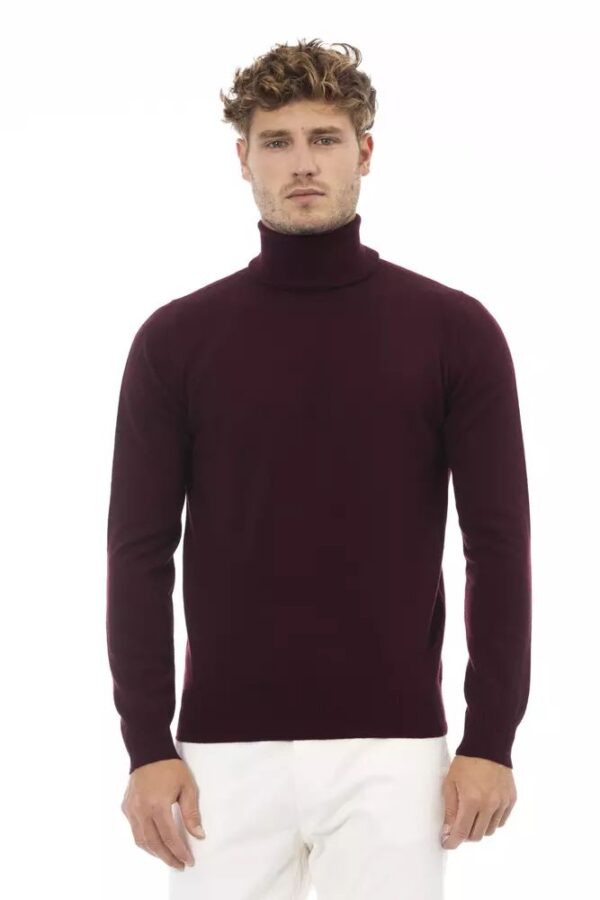 Køb Alpha Studio Mørkerød Sweater billigt online tilbud