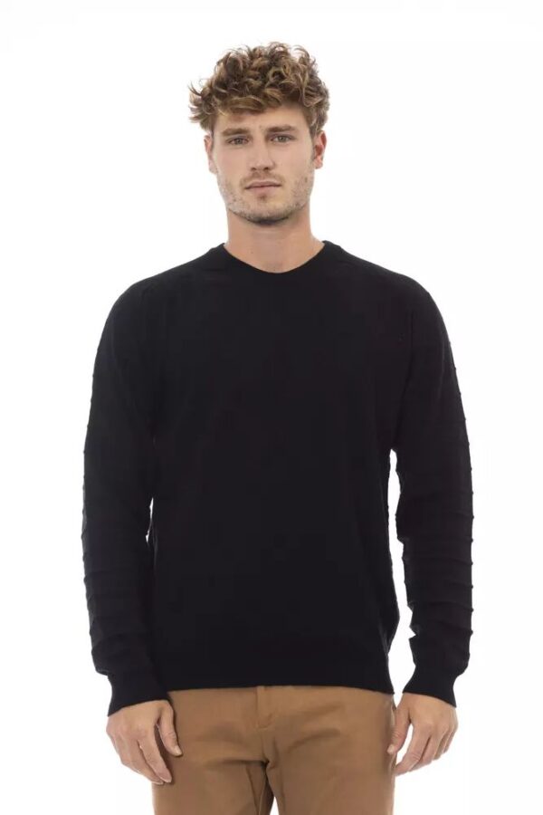 Køb Alpha Studio Sort Sweater billigt online tilbud