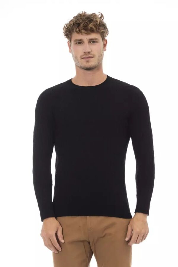 Køb Alpha Studio Sort Sweater billigt online tilbud