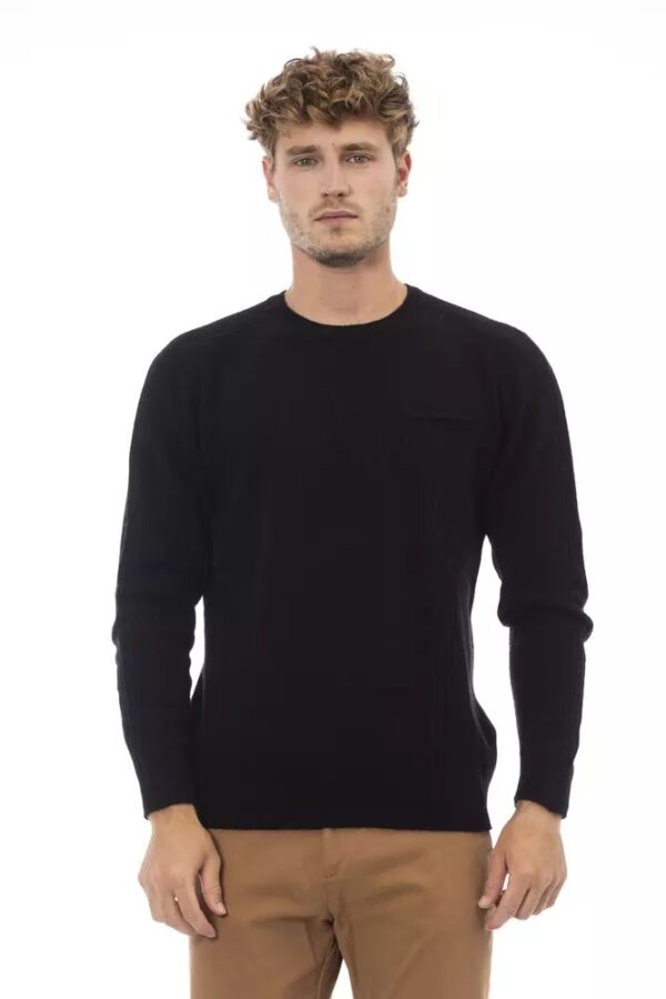 Køb Alpha Studio Sort Sweater billigt online tilbud