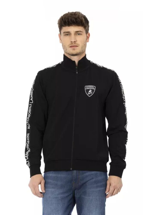 Køb Automobili Lamborghini Sort Bomuld Sweater billigt online tilbud