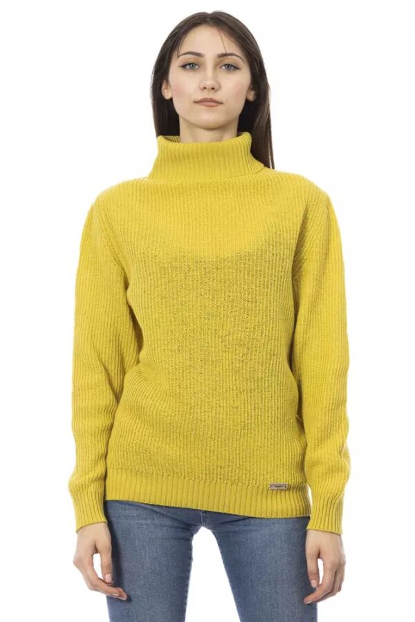 Køb Baldinini Gul Uld Sweater billigt online tilbud