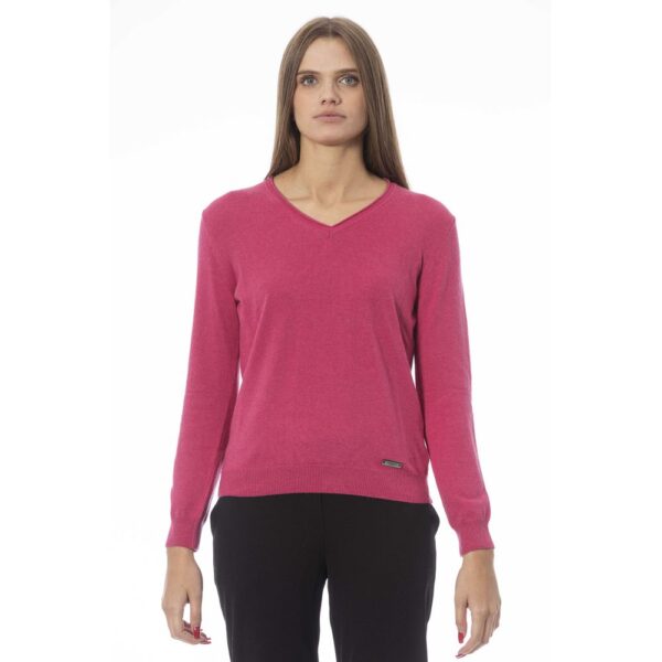 Køb Baldinini Trend Fuchsia Sweater billigt online tilbud