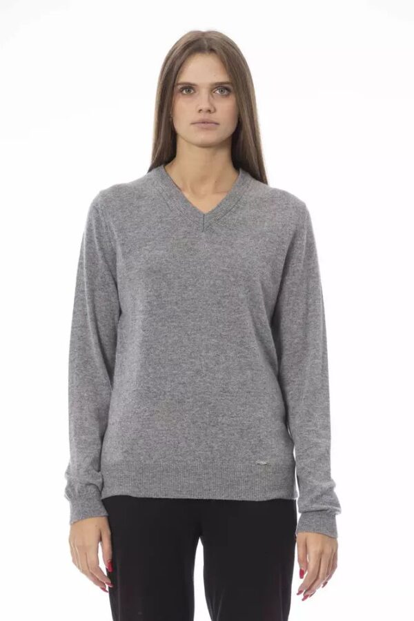 Køb Baldinini Trend Grå Sweater billigt online tilbud