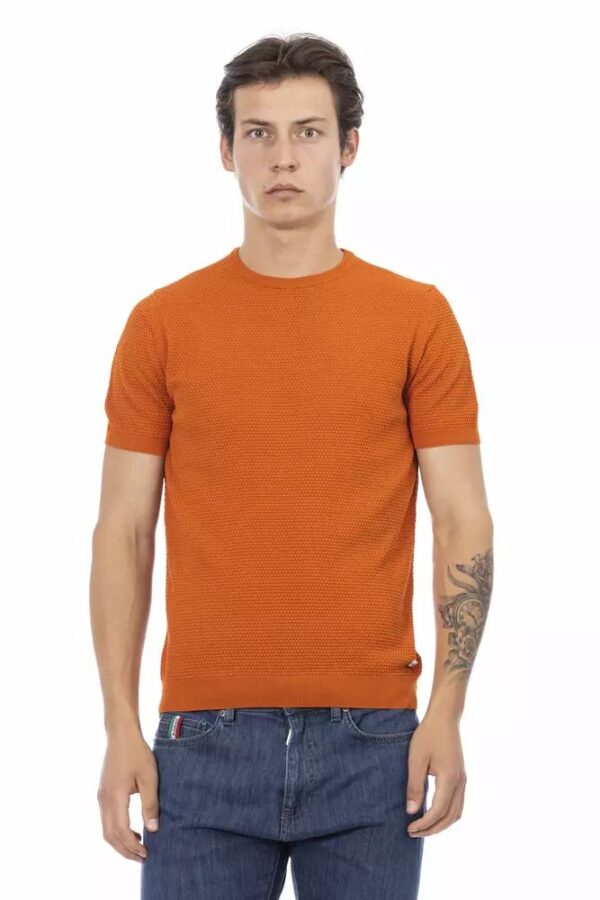 Køb Baldinini Trend Orange Bomuld Sweater billigt online tilbud