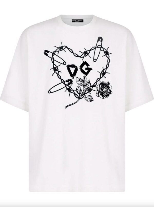 Køb Dolce & Gabbana Bomuld T-Shirt billigt online tilbud