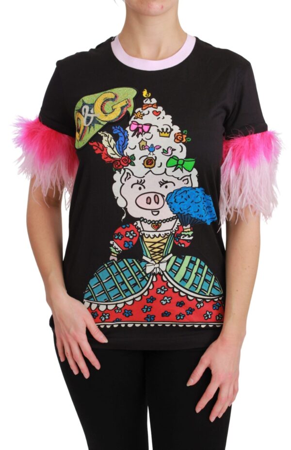 Køb Dolce & Gabbana Bomuld T-shirt billigt online tilbud