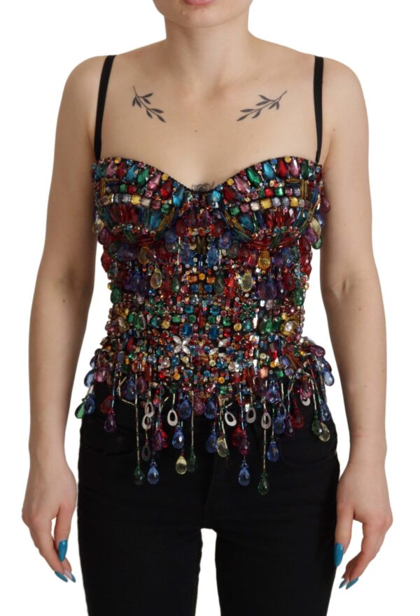 Køb Dolce & Gabbana Corset Bluse Top billigt online tilbud