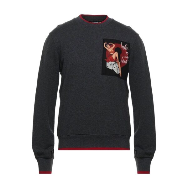 Køb Dolce & Gabbana Grå Bomuld Sweater billigt online tilbud