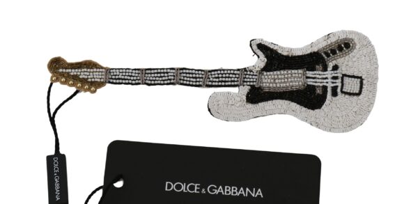 Køb Dolce & Gabbana Guld Guitar Broche Nål Smykke billigt online tilbud