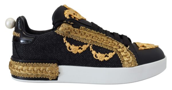 Køb Dolce & Gabbana Læder Sneakers billigt online tilbud