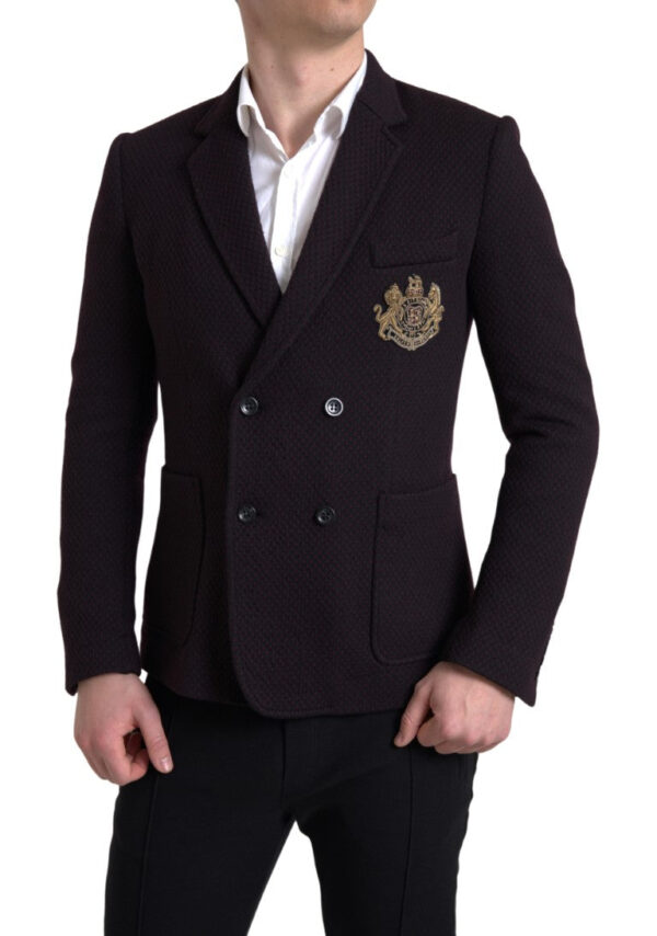 Køb Dolce & Gabbana Sort Logo Blazer billigt online tilbud