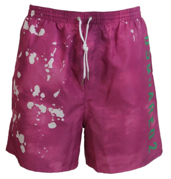 Køb Dsquared2 Pink Svømme Shorts billigt online tilbud