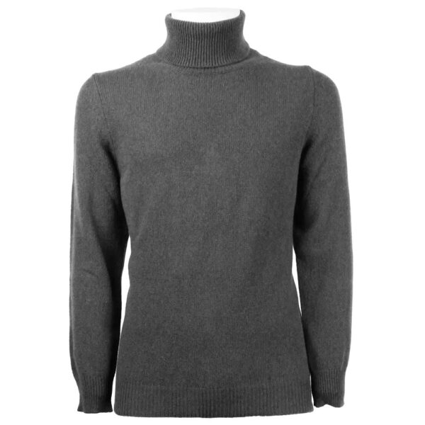 Køb Emilio Romanelli Grå Cashmere Sweater billigt online tilbud