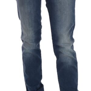 Køb Fiorucci Blå Washed Slim Fit Denim Bukser & Jeans billigt online tilbud