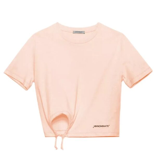 Køb Hinnominate Pink Bomuld Tops & T-Shirt billigt online tilbud