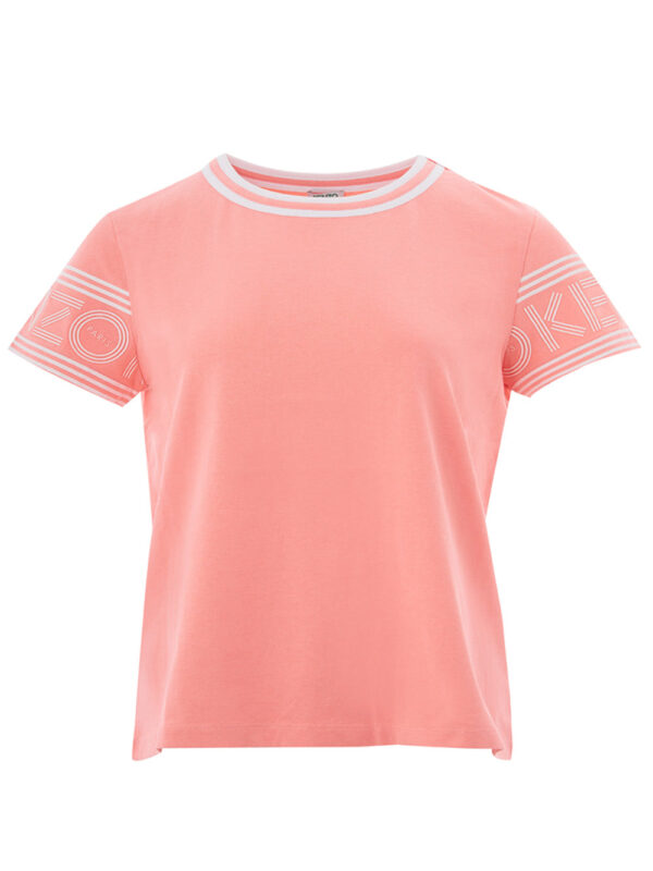 Køb Kenzo Pink Bomuld T-Shirt billigt online tilbud