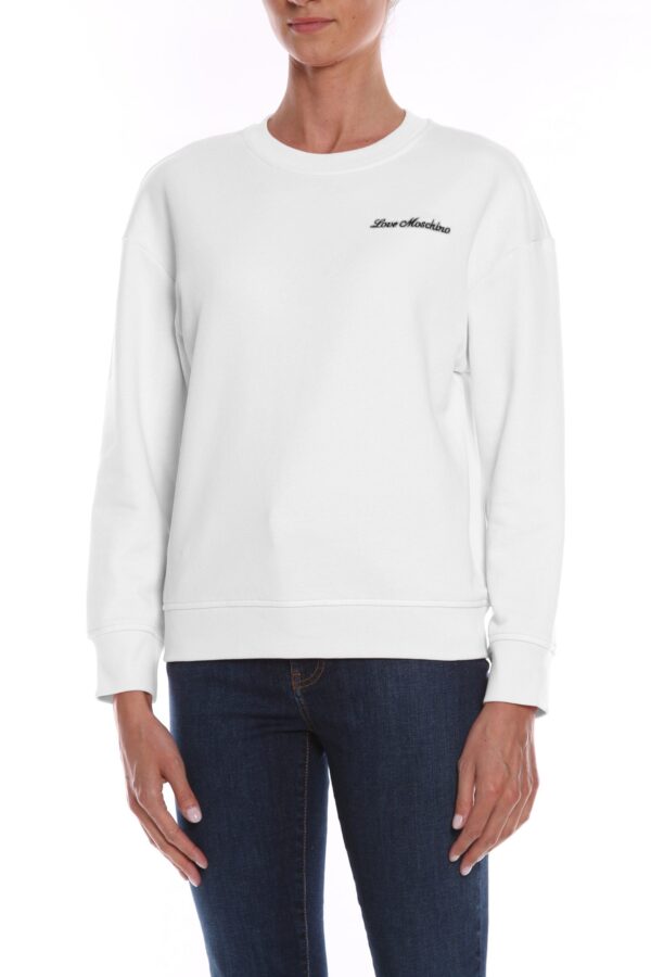 Køb Love Moschino Bomuld Sweater billigt online tilbud