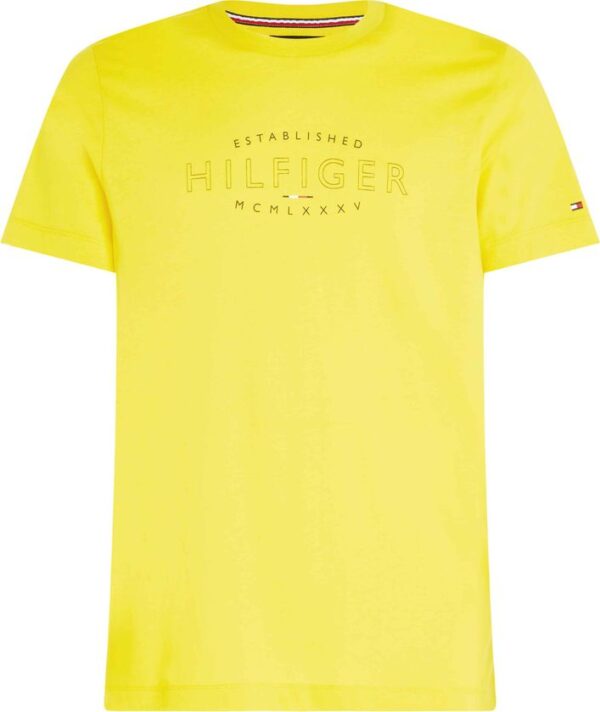 Køb HILFIGER CURVE LOGO TEE billigt online tilbud