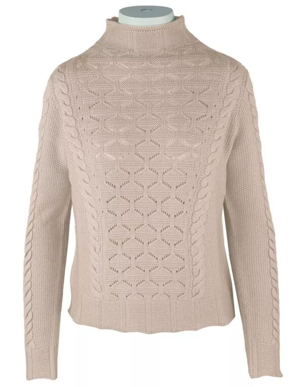 Køb Malo Beige Uld Sweater billigt online tilbud