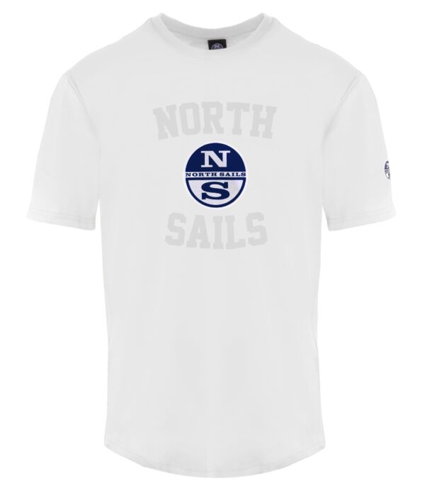 Køb North Sails Hvid Bomuld Polo Shirt billigt online tilbud