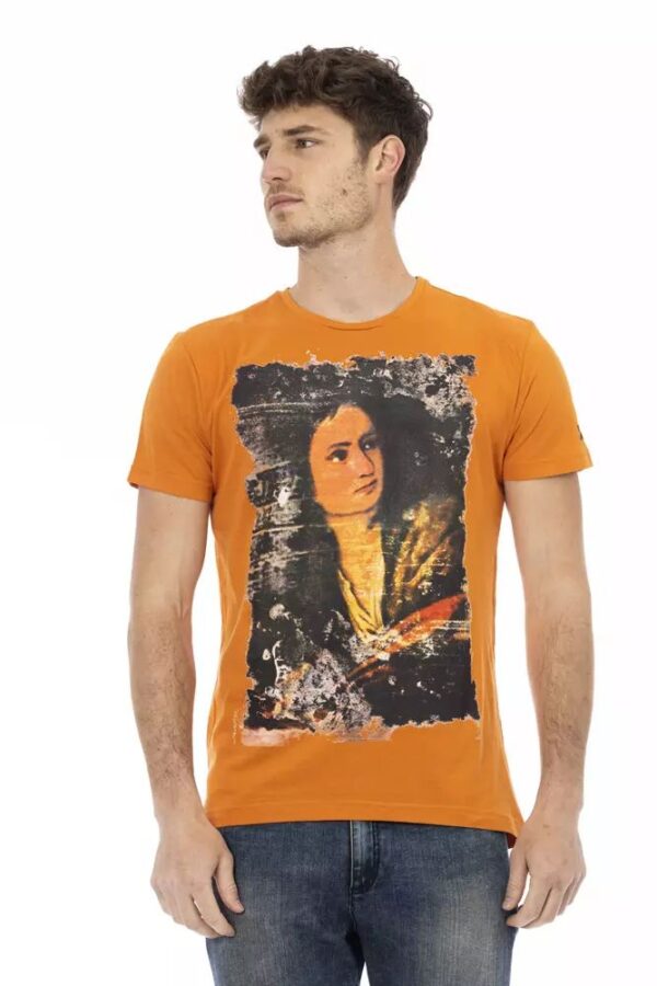 Køb Trussardi Action Orange Bomuld T-Shirt billigt online tilbud