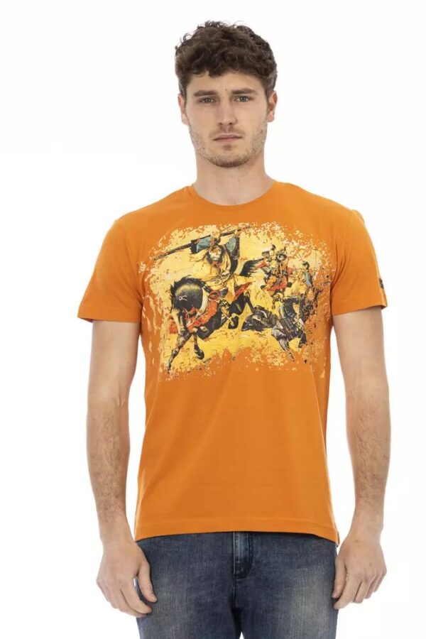 Køb Trussardi Action Orange Bomuld T-Shirt billigt online tilbud