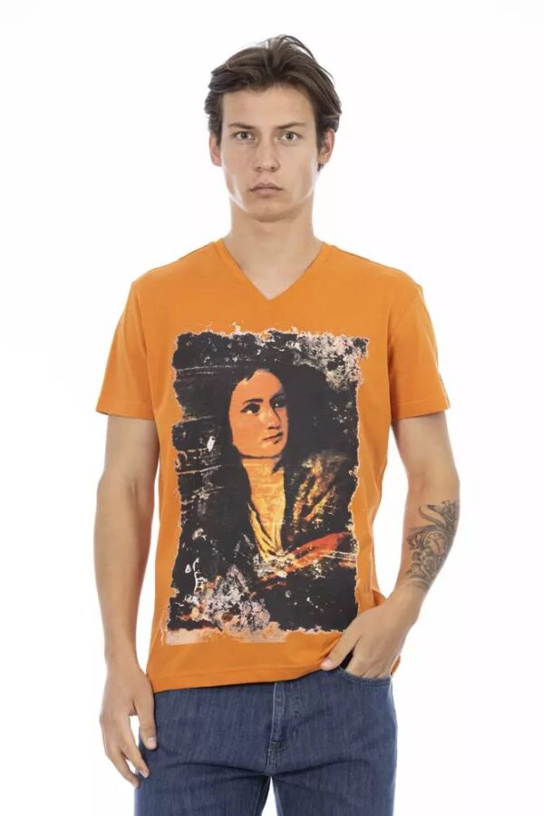 Køb Trussardi Action Orange Bomuld T-Shirt billigt online tilbud