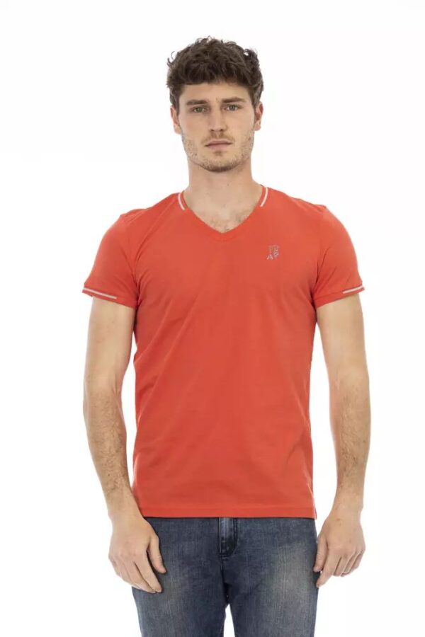 Køb Trussardi Action Orange Bomuld T-Shirt billigt online tilbud