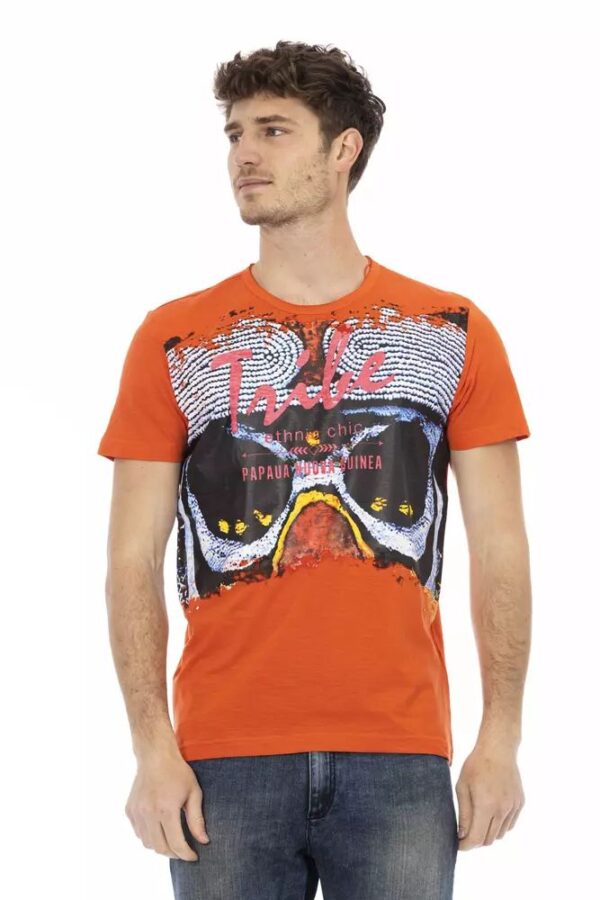 Køb Trussardi Action Orange Bomuld T-Shirt billigt online tilbud