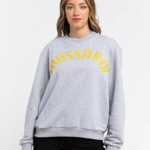 Køb Trussardi Grå Bomuld Sweater billigt online tilbud