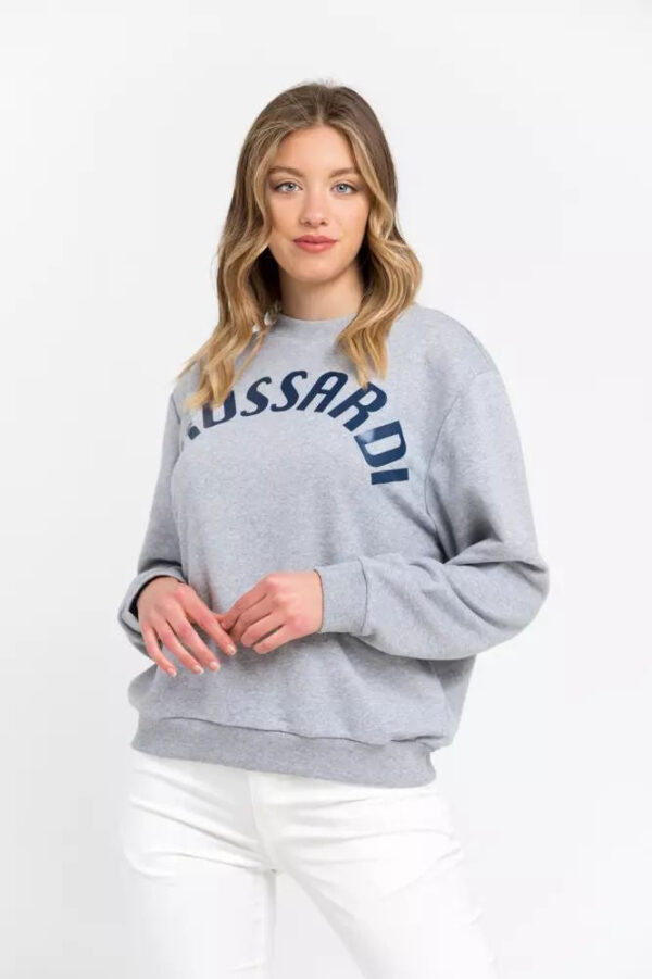 Køb Trussardi Grå Bomuld Sweater billigt online tilbud