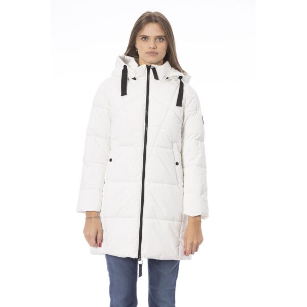 Køb White Polyester Jackets & Coat billigt online tilbud