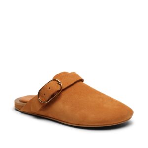 Køb Bisgaard Womens Project - Bisgaard Annesofie Slippers  - 38 - Cognac billigt online tilbud