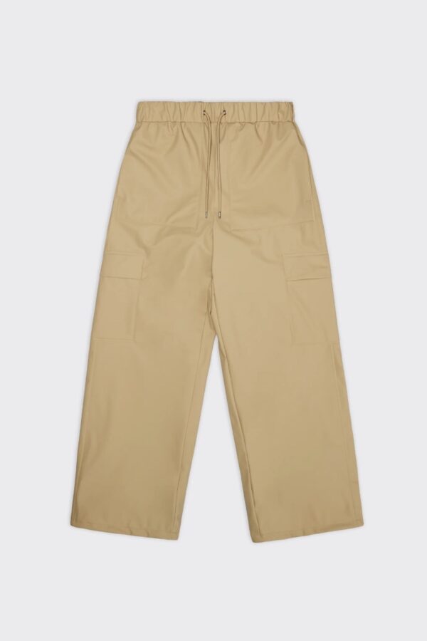 Køb Rains - Rains Cargo Pants Wide  - L - Sand billigt online tilbud