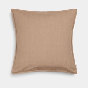 Køb Aiayu - Aiayu Pillow Cotton Slub 50x50 Ligth Tobacco  - 50x50 Cm billigt online tilbud