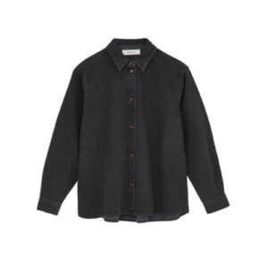 Køb Skall Studio - Skall Studio Millington Shirt Washed  - 42 - Black billigt online tilbud