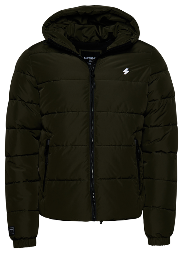 Køb HOODED SPORTS PUFFER billigt online tilbud