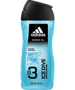 Køb Adidas 3in1 Ice Dive Shower Gel - 250ml online billigt tilbud rabat legetøj