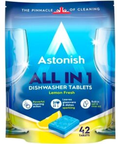 Køb Astonish Lemon Fresh Opvasketabs - 42 stk online billigt tilbud rabat legetøj