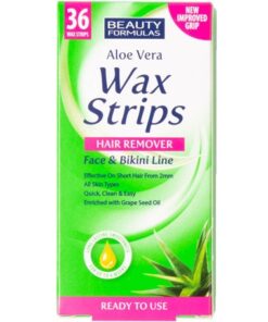 Køb Beauty Formulas Aloe Vera Bikini Line Wax Strips - 36 stk online billigt tilbud rabat legetøj