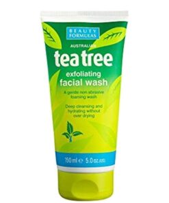 Køb Beauty Formulas Tea Tree Exfoliating Ansigtsrens - 150 ml online billigt tilbud rabat legetøj