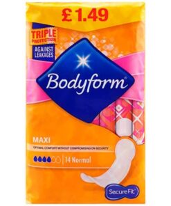 Køb Bodyform Maxi Normal - 14 stk online billigt tilbud rabat legetøj