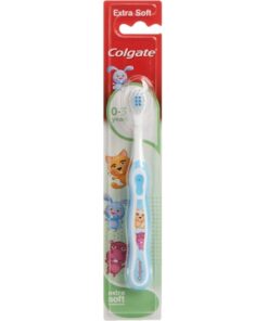 Køb Colgate Smiles Baby 0-3 år Tandbørste - Blå online billigt tilbud rabat legetøj