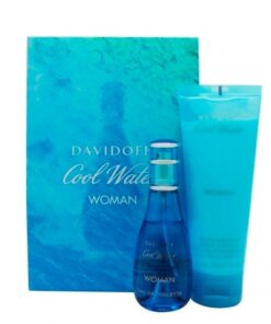 Køb Davidoff Cool Water Woman Gaveæske 30ml Eau De Toilette + 75ml Body Lotion online billigt tilbud rabat legetøj