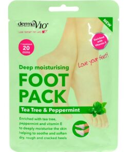 Køb Derma V10 Tea Tree Foot Pack online billigt tilbud rabat legetøj