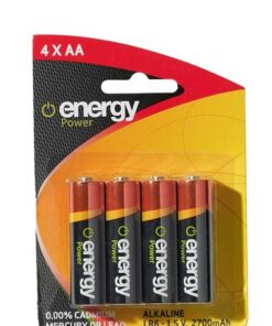 Køb Energy Power 4xAA Alkaline Batteri online billigt tilbud rabat legetøj